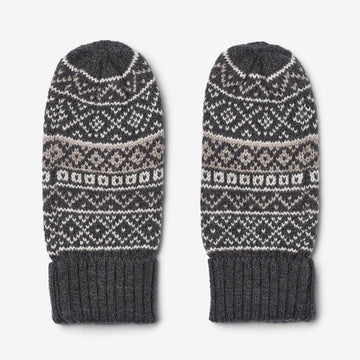Wheat Outerwear Jacquard Luffer Haansi Accessories 0053 charcoal