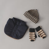 Wheat Outerwear Jacquard Luffer Haansi Accessories 0064 charcoal melange