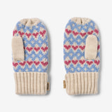 Wheat Outerwear Jacquard Luffer Haansi Accessories 1043 blue