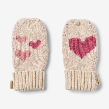 Wheat Outerwear Jacquard Luffer Towsi Accessories 9562 offwhite melange