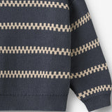 Wheat Main Jacquard Pullover Harlow Pullover 1292 greyblue