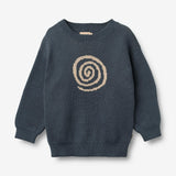 Wheat Main Jacquard Pullover Lesley Pullover 1060 ink