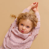 Wheat Main Jacquard Strik Harper Pullover 1354 soft lilac
