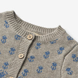 Wheat Main  Jacquard Strik Pullover Mimi Knitted Tops 3229 warm grey melange