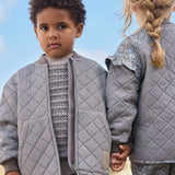 Wheat Main Jacquard pullover Jens Pullover 9574 warm sand melange