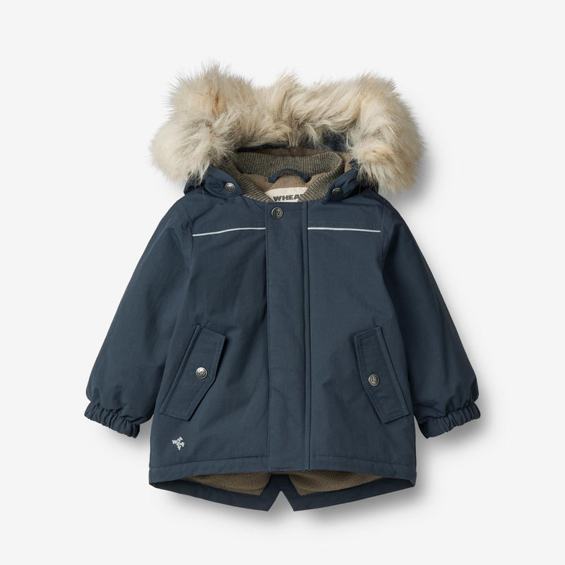 Wheat Outerwear Jakke Kasper Tech | Baby Jackets 1108 dark blue