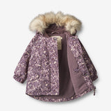 Wheat Outerwear Jakke Mathilde Tech | Baby Jackets 1177 purple tulips