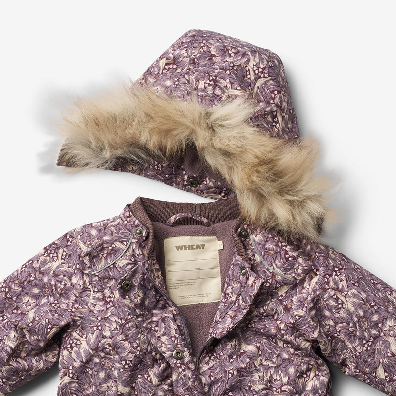 Wheat Outerwear Jakke Mathilde Tech | Baby Jackets 1177 purple tulips