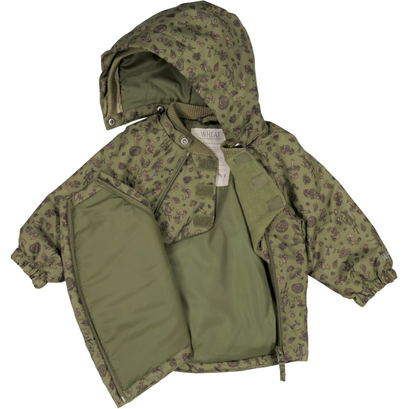 Wheat Outerwear Jakke Sascha Jackets 4098 winter green forest