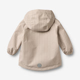 Wheat Outerwear Jakke Sveo Jacket 9610 stone check