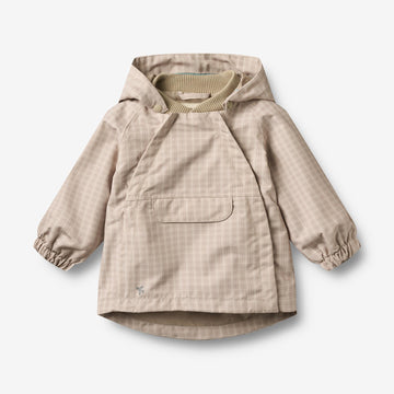 Wheat Outerwear Jakke Sveo Jacket 9610 stone check
