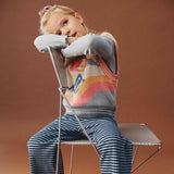 Wheat Main Jersey Bukser Ela Trousers 9548 bright blue stripe