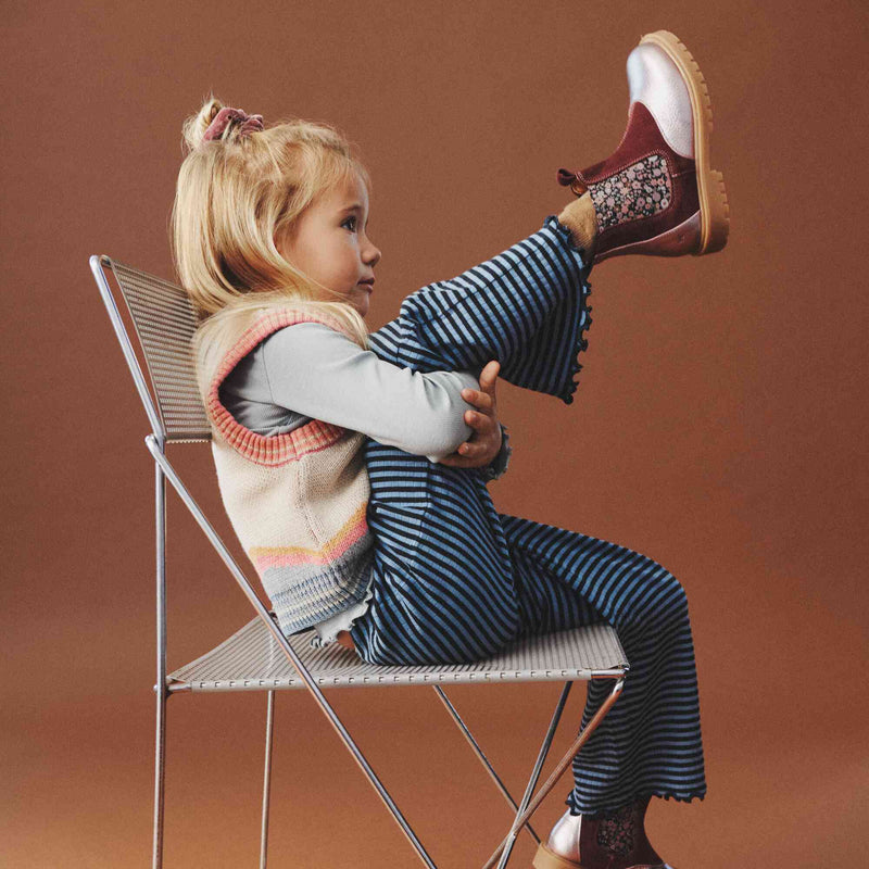 Wheat Main Jersey Bukser Ela Trousers 9548 bright blue stripe