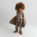 Wheat Main Jersey Bukser Ela Trousers 9565 purple stone flowers