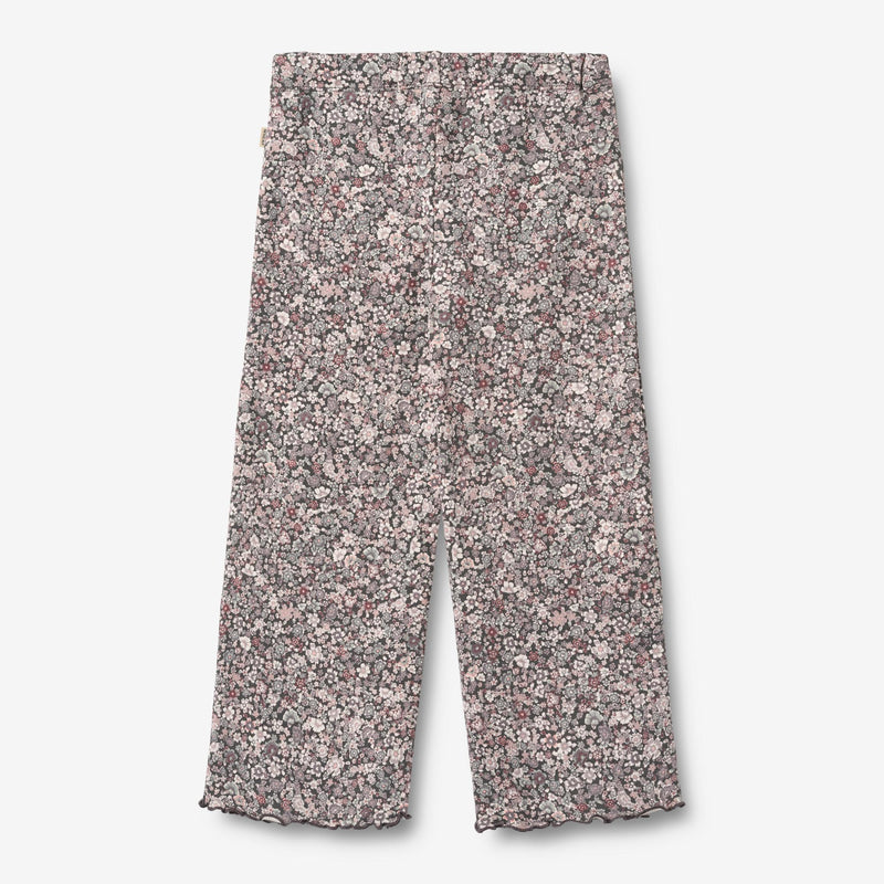 Wheat Main Jersey Bukser Ela Trousers 9565 purple stone flowers