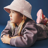 Wheat Main Jersey Bukser Ela Trousers 9565 purple stone flowers