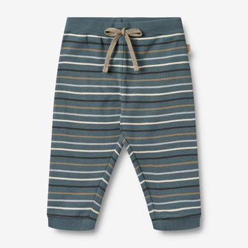 Wheat Main Jersey Bukser Leo Trousers 9547 blue multi stripe