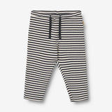 Wheat Main Jersey Bukser Manfred Trousers 9432 navy rib stripe