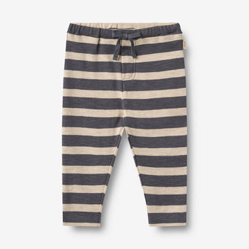Wheat Main Jersey Bukser Manfred Trousers 1309 greyblue stripe