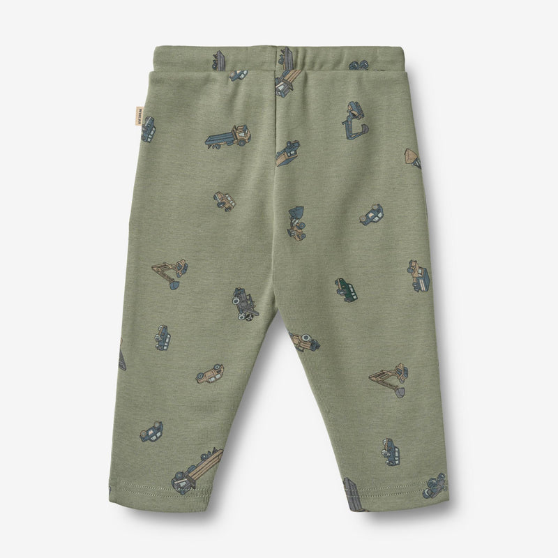 Wheat Main Jersey Bukser Manfred Trousers 9552 dusty green cars