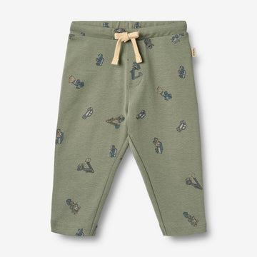 Wheat Main Jersey Bukser Manfred Trousers 9552 dusty green cars