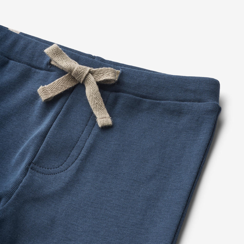 Wheat Main   Jersey Bukser Manfred Trousers 1042 blue waves