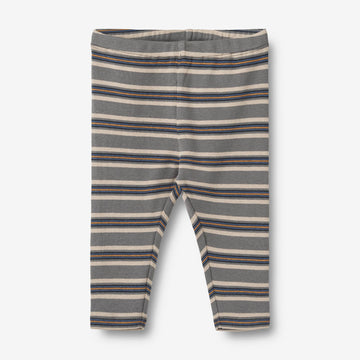 Wheat Main  Jersey Bukser Silas Leggings 1203 stormy blue stripe