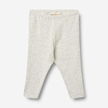 Wheat Main Jersey Bukser Silas Trousers 0224 melange grey