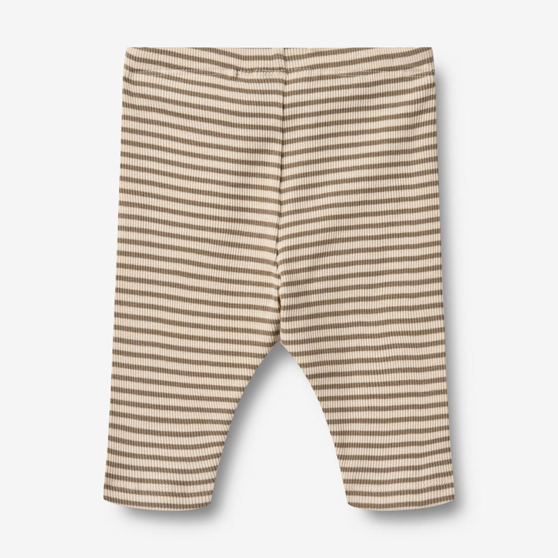 Wheat Main Jersey Bukser Silas Trousers 9570 stone stripe