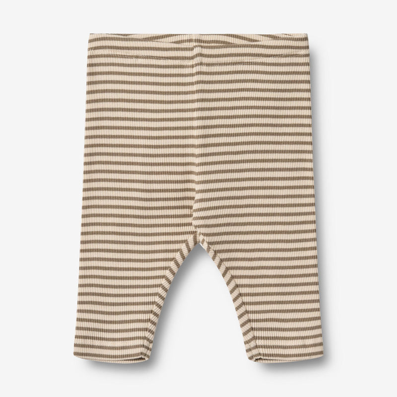 Wheat Main Jersey Bukser Silas Trousers 9570 stone stripe