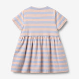 Wheat Main Jersey Dress S/S Anna Dress 9653 powder stripe