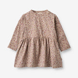 Wheat Main  Jersey Kjole Sessa | Baby Dresses 0098 grey rose flowers