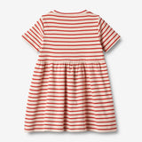 Wheat Main   Jersey Kjole Anna Dresses 2078 red stripe