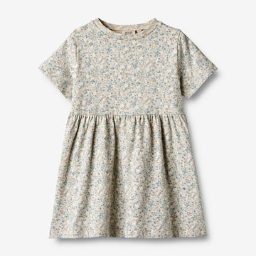Wheat Main   Jersey Kjole Anna Dresses 3337 sandshell mini flowers