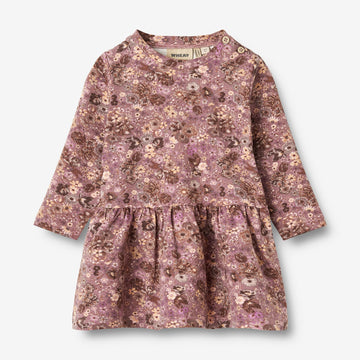 Wheat Main Jersey Kjole Bessie | Baby Dresses 1347 lavender flowers