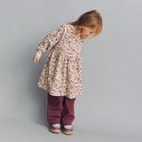 Wheat Main Jersey Kjole Dorthea Dress 9769 soft sand flower wine