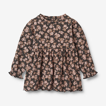 Wheat Main Jersey Kjole Eliane | Baby Dresses 1183 raven anemones