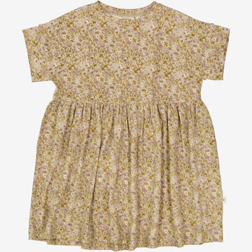 Wheat Main  Jersey Kjole Emilie Dresses 5057 fossil flowers