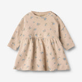 Wheat Main Jersey Kjole Emmy Dress 9573 warm sand flowers