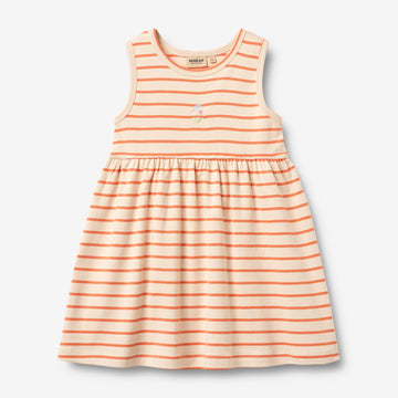 Wheat Main Jersey Kjole Martha Dress 9648 orange stripe