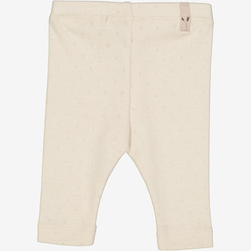 Wheat Main  Jersey Leggings | Baby Leggings 3129 eggshell 