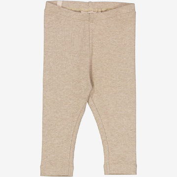 Wheat Main  Jersey Leggings | Baby Leggings 3306 cappuccino melange