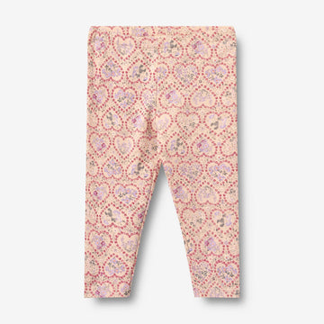 Wheat Main Jersey Leggings Jules Legging 9876 magenta heart flowers