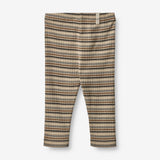 Wheat Main  Rib Jersey Leggings Jules | Baby Leggings 0181 multi stripe