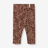 Wheat Main  Jersey Leggings Jules | Baby Leggings 2117 aubergine berries