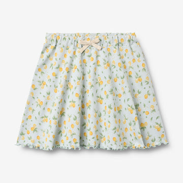 Wheat Main Jersey Nederdel Rosie Skirt 9663 summer blue citrus