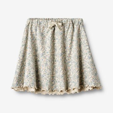 Wheat Main   Jersey Nederdel Rosie Skirts 3337 sandshell mini flowers