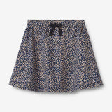 Wheat Main Jersey Nederdel Rosie Skirts 1481 blue flowers