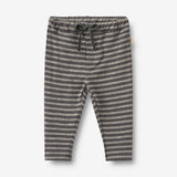 Wheat Main Jersey Pants Manfred Trousers 9016 dark charcoal stripe