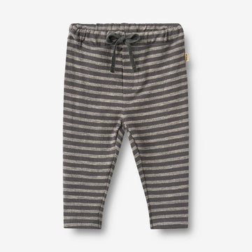 Wheat Main Jersey Pants Manfred Trousers 9016 dark charcoal stripe